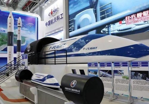 Китай успешно испытал поезд на магнитной подушке в вакуумной трубе